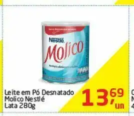 Tenda Atacado Leite em pó desnatado molico nestle oferta