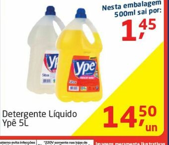Tenda Atacado Detergente liquido ypê 5 l oferta
