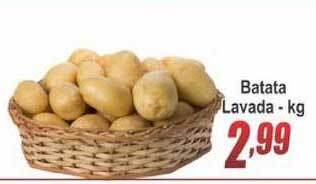 Serrano Supermercado Batata Lavada 1kg oferta