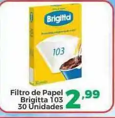 Sempre Vale Supermercados Filtro De Papel Brigitta 103 oferta