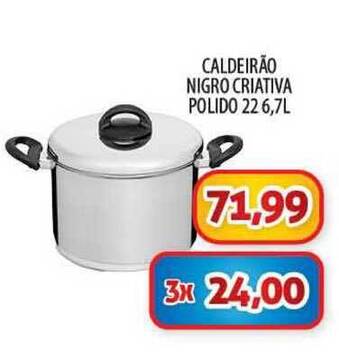 Caldeirão Nigro Criativa Polido