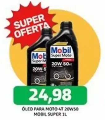 ÓLEO PARA MOTO 4T 20W50 MOBIL SUPER IL