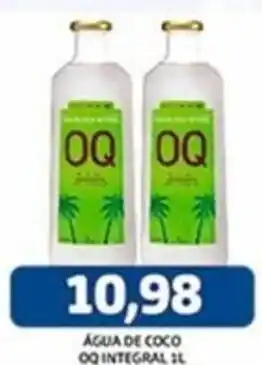 Supermercados Queiroz ÁGUA DE COCO OQ INTEGRAL IL oferta