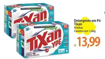 Atacadão Detergente em Pó Tixan Antibac Caixeta com 1,6kg oferta