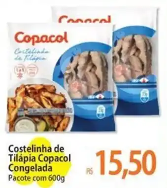 Atacadão Costelinha de Tilápia Copacol Congelada Pacote com 600g oferta