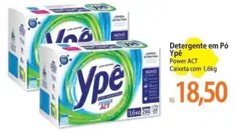 Detergente em Pó Ypê Power ACT Caixeta com 1,6kg