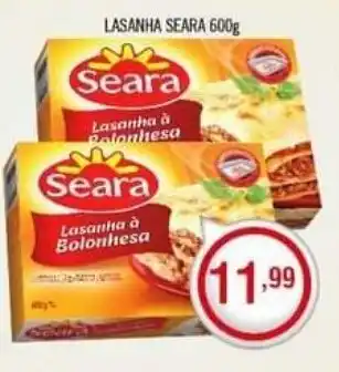 Central Supermercados LASANHA SEARA 600g oferta