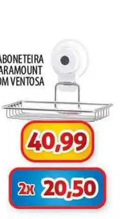 Saboneteira Paramount Com Ventosa