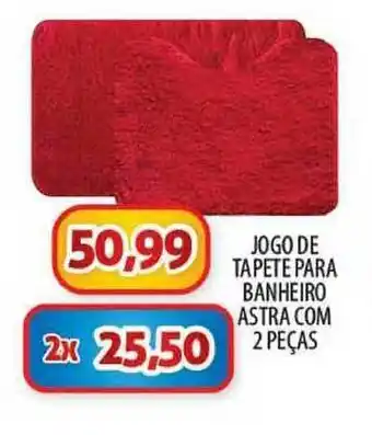 Jogo De Tapete Para Banheiro Astra