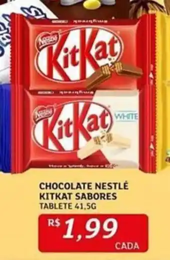 Assaí Atacadista CHOCOLATE NESTLÉ KITKAT SABORES TABLETE 41,5G oferta