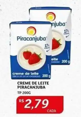 Assaí Atacadista CREME DE LEITE PIRACANJUBA Tp 200g oferta