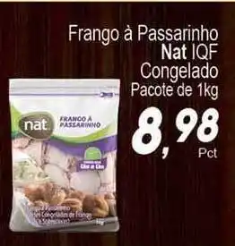 Villefort Atacadista Frango à Passarinho Nat Iqf Congelado 1kg oferta