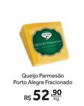 Verdemar Supermercado Queijo Parmesão Porto Alegre Fracionado 1g oferta