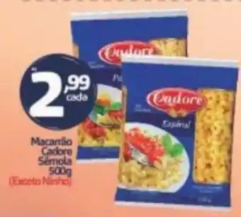 Macarrao Cadore Semola 500g
