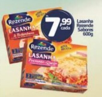 Casa do Sabão Lasanha Rezende Sabores 600g oferta