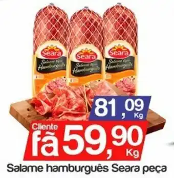Supermercados Gricki Salame hamburgues Seara peca oferta