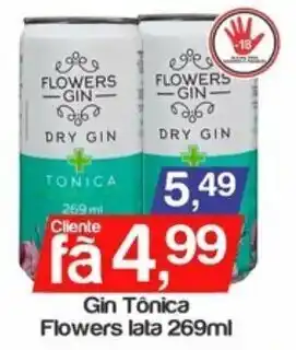 Gin Tonica Flowers lata 269ml