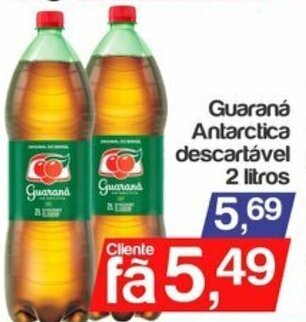 Supermercados Gricki Guarana Antarctica descartavel 2L oferta