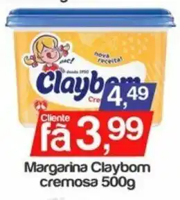 Margarina Claybom cremosa 500g