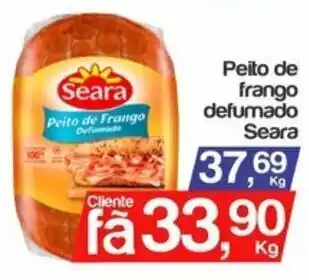 Supermercados Gricki Peito de frango defumado Seara 1kg oferta