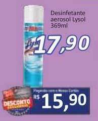 Desinfetante Aerosol Lysol 369ml