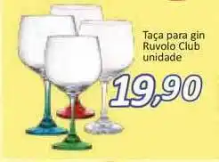 Supermercados Savegnago Taça Para Gin Ruvolo Club Unidade oferta