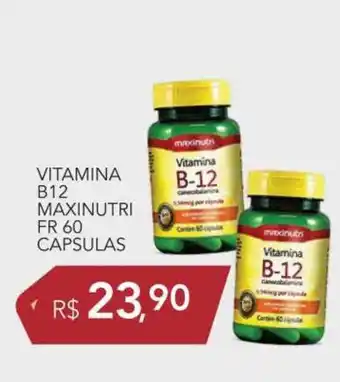 Vitamina B12 Maxinutri Fr 60 Capsulas