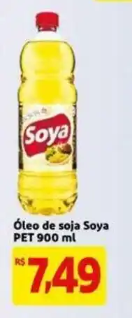 Extra Supermercado Oleo de soja Soya Pet 900ml oferta