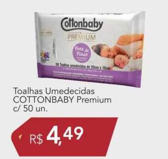 Supermercados Koch Toalhas Umedecidas Cottonbaby Premium oferta