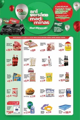 Mart Minas Coca cola oferta