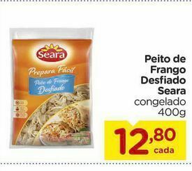 Carrefour Peito de frango desfiado seara oferta
