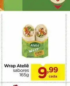 Carrefour Wrap ateliê sabores 165g oferta