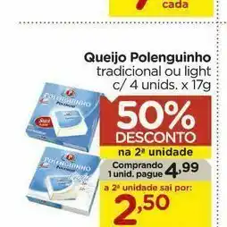 Carrefour Queijo polenguinho oferta