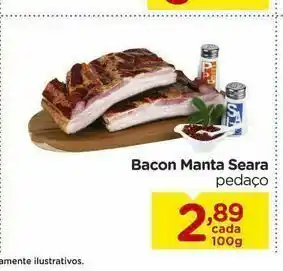 Carrefour Bacon manta seara pedaço oferta
