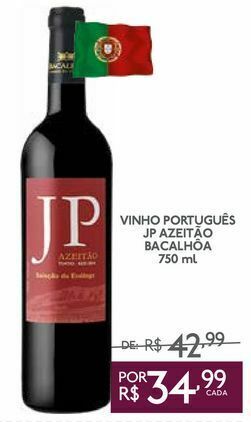 GBarbosa Vinho português jp azeitão bacalhôa 750 ml oferta