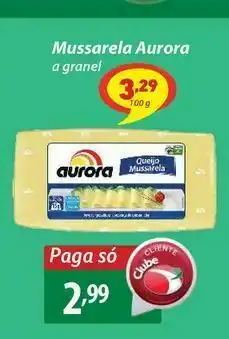 Mussarela aurora a granel