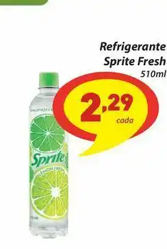 Refrigerante sprite fresh 510ml