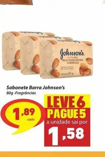 Sabonete barra johnson’s