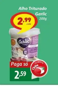Alho triturado garlic 200g