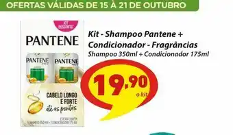 Bridgestone Kit - shampoo pantene + condicionador - fragrâncias oferta