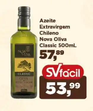Supermercados São Vicente Azeite Extravirgem Chileno Nova Oliva Classic 500mL oferta