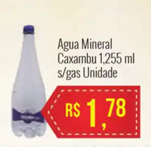 Mart Minas Agua Mineral Caxambu 1.255ml s/gas unidade oferta