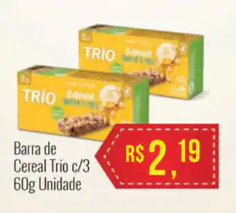 Mart Minas Barra de Cereal Trio c/3 60g unidade oferta