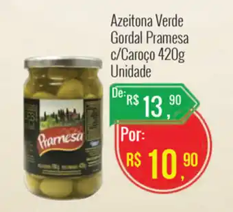 Mart Minas Azeitona verde Gordal Pramesa c/Caroco 420g unidade oferta