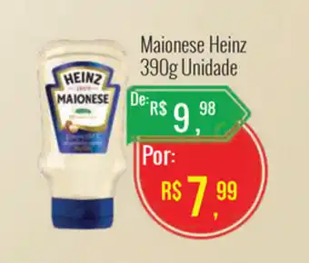 Mart Minas Maionese Heinz 390g unidade oferta