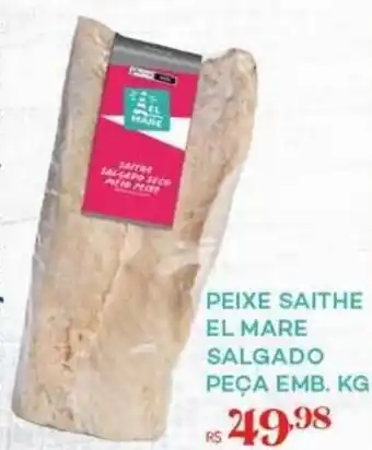 PEIXE SAITHE EL MARE SALGADO PEÇA EMB. KG