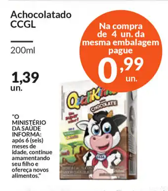 Achocolatado CCGL 200ml