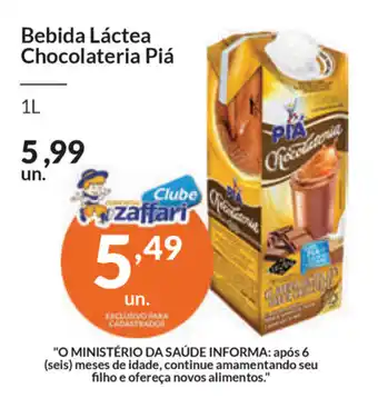 Bebida lactea Chocolateria Pia 1L