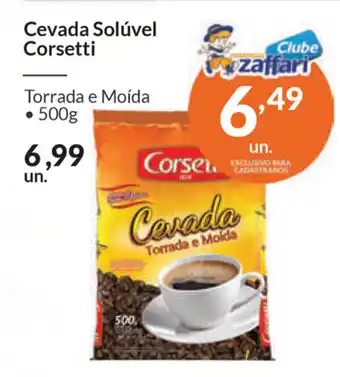 Cevada Soluvel Corsetti 500g