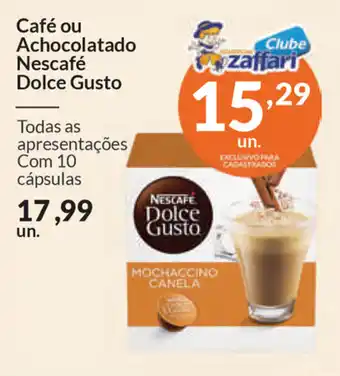 Cafe ou Achocolatado Nescafe Dolce gusto